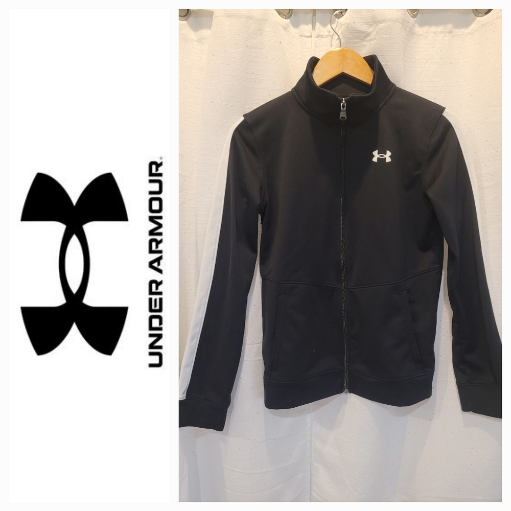 UNDERARMOUR YXLG Zip up light weight jacket